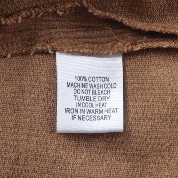 Ruby & Jenna Brown Corduroy Mini-skirt with Front Button Down Sz S 100 Cotton - Picture 6 of 7